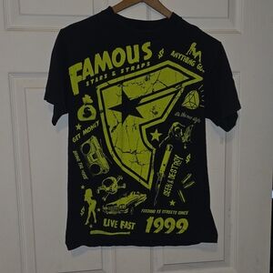Vintage Famous Stars & Straps Graphic Tee